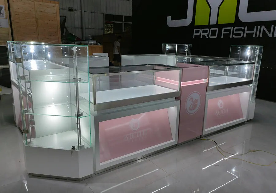 Island Jewelry Kiosk by Benson Fixtures
