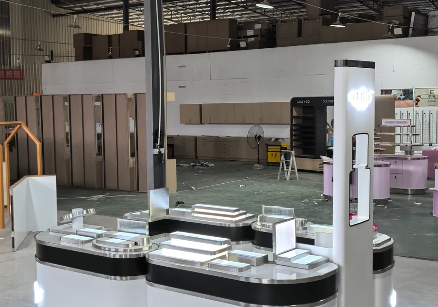 Luxury Jewelry Kiosk by Benson Fixtures