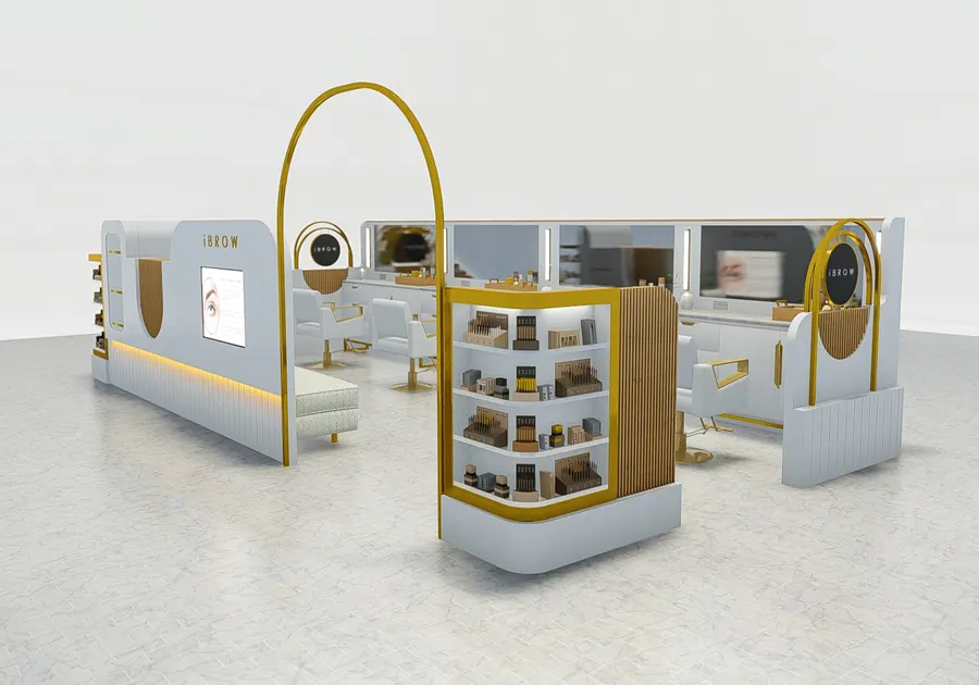 Island Perfume Kiosk by Benson Fixtures