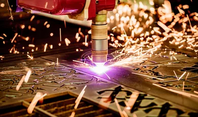 Laser Cutting Machines at Benson factory