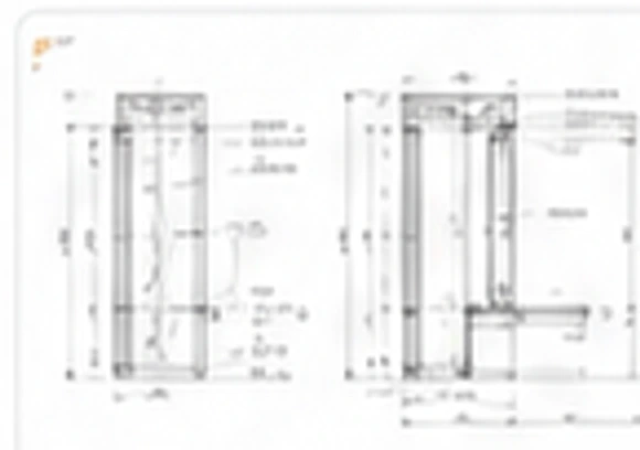 Counter Display – Section shop drawing sample